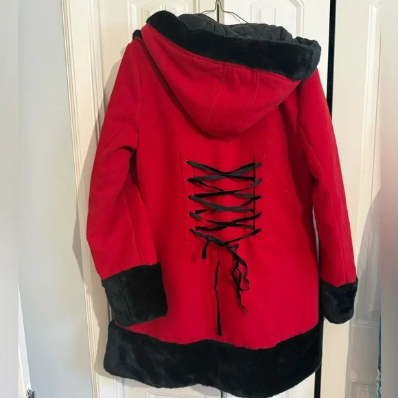 ❗️SOLD❗️Hell Bunny Sarah Jane Coat - Picture 3 of 11